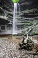 Paehler Schlucht waterfall