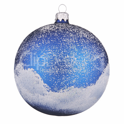 Painted christmas ball