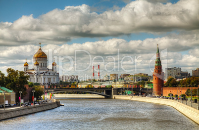 Overview of downtown Moscow