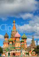 St. Basil's Cathedral in Moscow at the Red Square