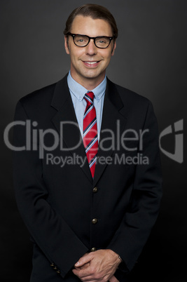 Portrait of successful young businessman