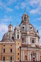 Beautiful church in Rome. Italy.