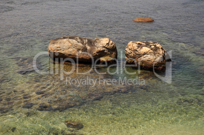 rocks