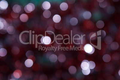 Defocused abstract red christmas background