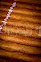 background cigars in humidor