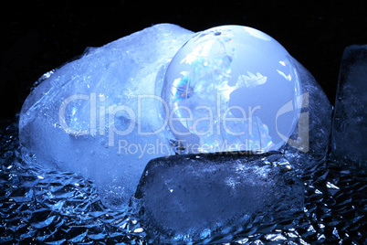 Globe In Ice