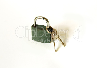 Padlock And Keys