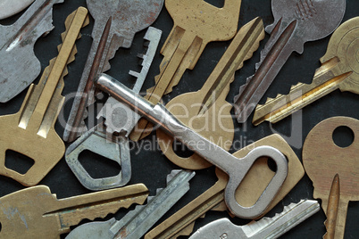 Old Keys Background
