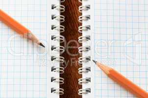 Notebooks And Pencils