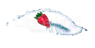 Strawberry And Water