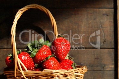 Basket With Strawberries