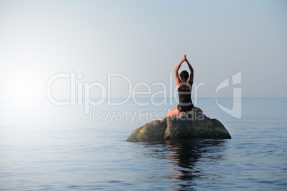 Yoga In The Sea