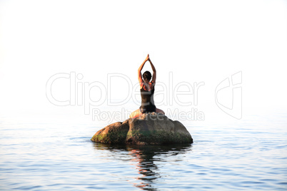 Yoga In The Sea