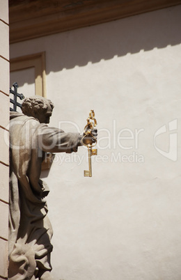 Saint Peter Holding Key