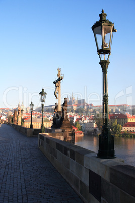 Charles Bridge At Dawn