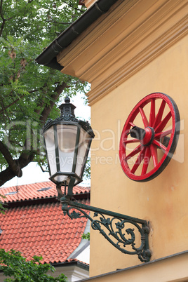 Lantern And Wheel