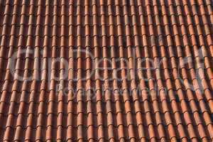 Tile Roof Background