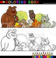 Wild Animals for Coloring