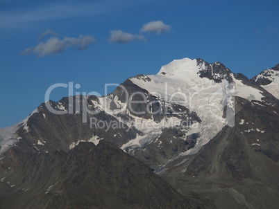 High Mountain Named Fletschhorn