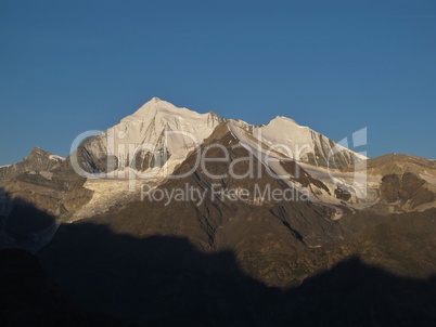 Weisshorn At Sunrise