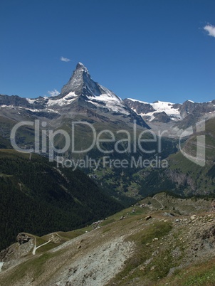 Matterhorn In The Summer