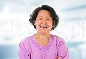 Asian senior woman