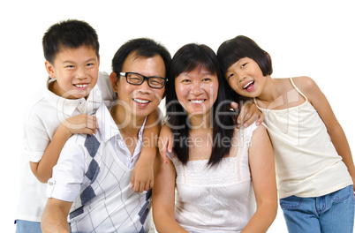 Asian family