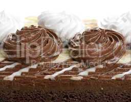 Dark And White Chocolate Cake