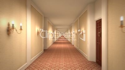 Endless Hotel Corridor