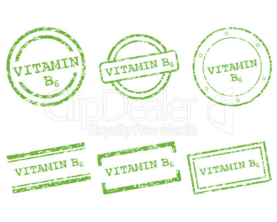 Vitamin B6 Stempel