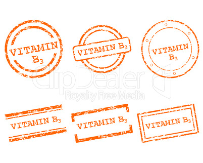 Vitamin B3 Stempel