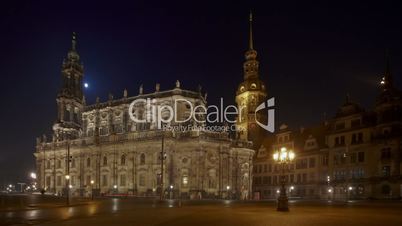 Timelapse St. Trinitatis Dresden