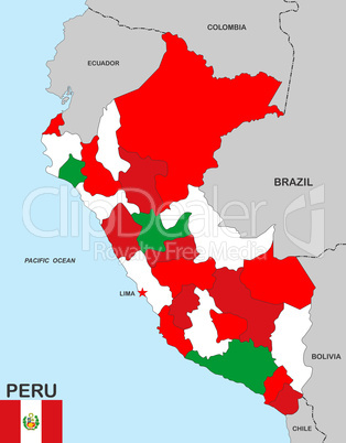 peru map