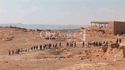 people in Masada