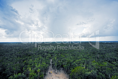 mayan site of Coba