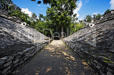 mayan site of Coba