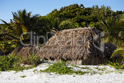 cabana on the beach