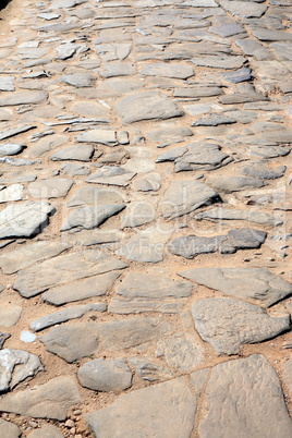 old pavement road tiradentes