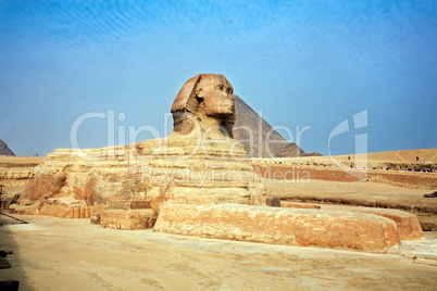 the sphinx & the pyramids
