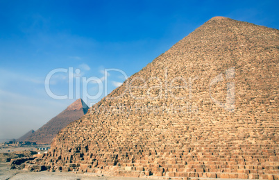 the pyramids