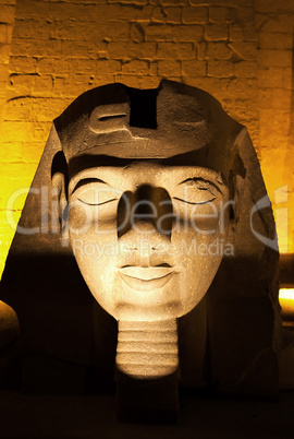ramses II statue Luxor temple