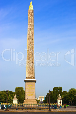 Obelisk  Place de la Concorde Paris