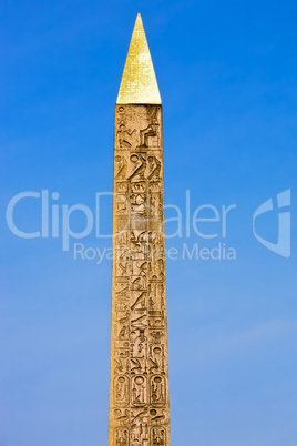 Obelisk  Place de la Concorde Paris