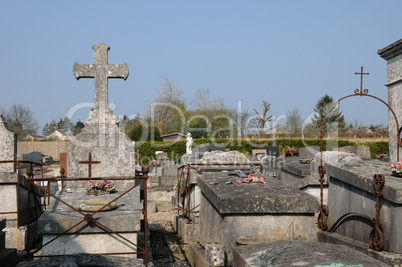France, the cemetery of Aincourt Val d Oise
