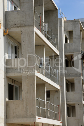 Ile de France, residential block in Courdimanche