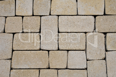 France, flagstone for paving in a garden