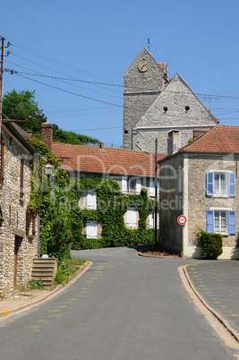 France, the village of Jumeauville  in Les Yvelines