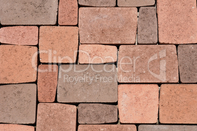 France, flagstone for paving in a garden