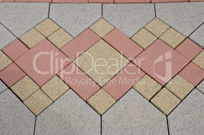 France, flagstone for paving in a garden