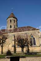 the classical church of Condecourt  in Val d?Oise
